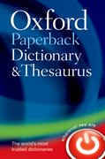 Cover for Oxford Paperback Dictionary & Thesaurus - 9780199558469