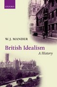 Cover for British Idealism: A History