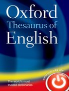 Cover for Oxford Thesaurus of English