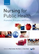 Cover for Nursing for Public Health: Promotion, Principles and Practice