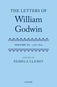 Cover for The Letters of William Godwin