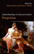 Cover for Oxford Readings in Propertius