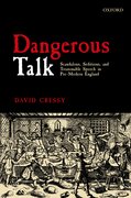 Cover for Dangerous Talk