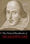 Cover for The Oxford Handbook of Shakespeare - 9780199566105