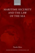 Cover for Maritime Security and the Law of the Sea
