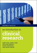 Cover for An Introduction to Clinical Research