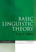 Cover for Basic Linguistic Theory Volume 3