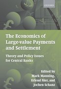 Cover for The Economics of Large-value Payments and Settlement
