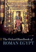 Cover for The Oxford Handbook of Roman Egypt