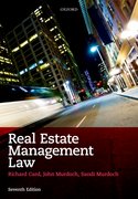 Cover for Real Estate Management Law