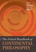 Cover for The Oxford Handbook of Continental Philosophy