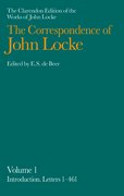 Cover for The Correspondence of John Locke, Volume 1