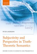Cover for Subjectivity and Perspective in Truth-Theoretic Semantics