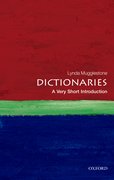 Cover for Dictionaries: A Very Short Introduction