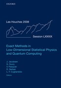 Cover for Exact Methods in Low-dimensional Statistical Physics and Quantum Computing