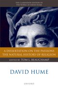 Cover for David Hume: A Dissertation on the Passions; The Natural History of Religion