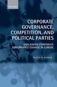 Cover for Corporate Governance, Competition, and Political Parties