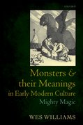 Cover for Monsters and their Meanings in Early Modern Culture