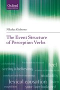 Cover for The Event Structure of Perception Verbs