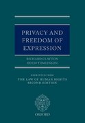 Cover for Privacy and Freedom of Expression