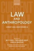 Cover for Law and Anthropology