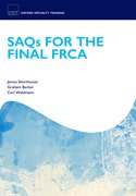 Cover for SAQs for the Final FRCA Examination