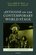 Cover for Antigone on the Contemporary World Stage