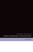 Cover for Oxford Studies in Early Modern Philosophy Volume V
