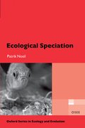 Cover for Ecological Speciation