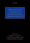 Cover for Principles of Evidence in International Criminal Justice