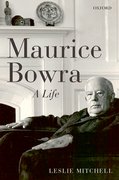 Cover for Maurice Bowra