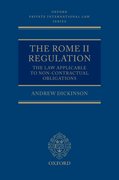 Cover for The Rome II Regulation