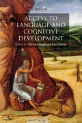 Cover for Access to Language and Cognitive Development