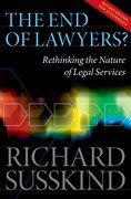 Cover for The End of Lawyers?