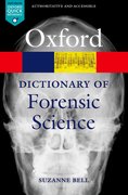 Cover for A Dictionary of Forensic Science