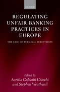 Cover for Regulating Unfair Banking Practices in Europe