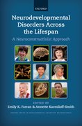Cover for Neurodevelopmental Disorders Across the Lifespan