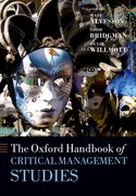 Cover for The Oxford Handbook of Critical Management Studies