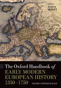 Cover for The Oxford Handbook of Early Modern European History, 1350-1750