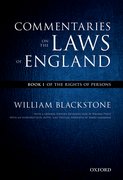 Cover for The Oxford Edition of Blackstone
