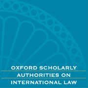 Cover for Oxford Scholarly Authorities on International Law