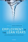 Cover for Employment in the Lean Years
