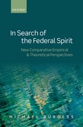Cover for In Search of the Federal Spirit