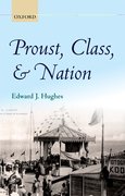 Cover for Proust, Class, and Nation