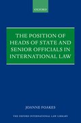Cover for The Position of Heads of State and Senior Officials in International Law