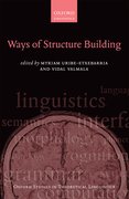Cover for Ways of Structure Building