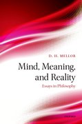 Cover for Mind, Meaning, and Reality