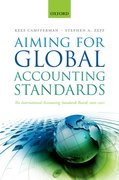 Cover for Aiming for Global Accounting Standards
