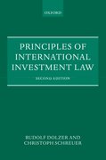 Cover for Principles of International Investment Law