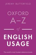 Cover for Oxford A-Z of English Usage